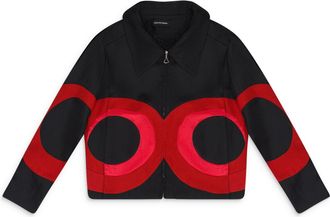 Kiko Kostadinov BLACK OCULUS JACKET