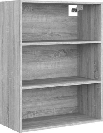 vidaXL Armario colgante de pared gris Sonoma 69,5x32,5x90 cm Vidaxl