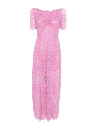 Paco Rabanne Long Off-The-Shoulder Dress