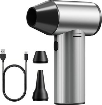 OEM Ventilador De Aire Comprimido De 90000 Rpm - Motor Silencioso Sin Escobillas, Ventilador Con Bater&iacute;a Usb-c De 2500 Mah, Soplador De Aire Seco De 3 Vel