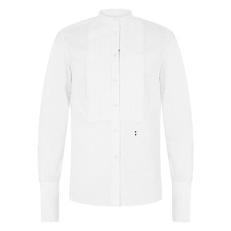 Fendi Poplin overhemd - Dames - Blouses & Shirts - Wit - Maat: XS Katoen