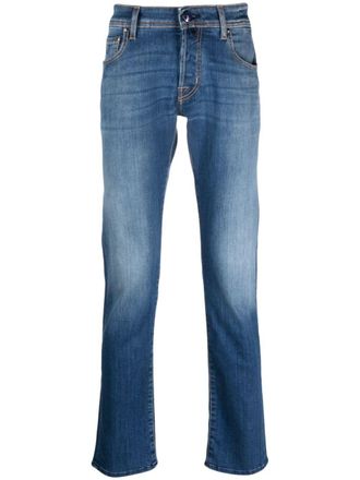 Jacob Cohen mid-rise slim-fit jeans - Blue