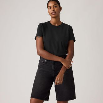 Levi's Favorite Slub Tee - Womens - XS - Black