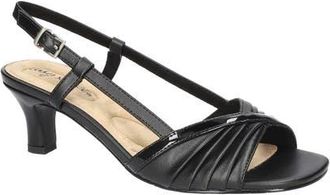 Easy Street Delite Slingback Sandal in Black-Patent at Nordstrom, Size 8.5