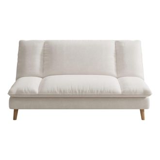 Concept Usine Sof&aacute; cama de 3 plazas de tela beige