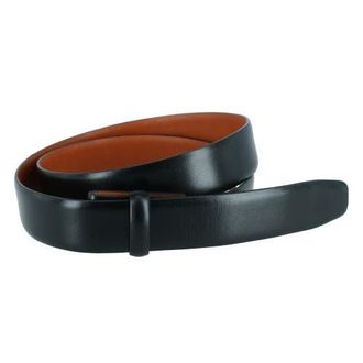 Trafalgar Store Cortina Leather 30mm Compression Belt Strap in Black at Nordstrom, Size 40