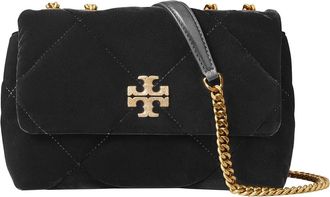 Tory Burch Tory Burch Crossbody Bags - Kira Diamond Quilt Velvet Pave Small Convertible S - black - Crossbody Bags for ladies