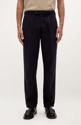 Scalpers Firenze Linnen Pants in Navy at Nordstrom, Size 40 Eu
