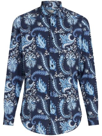 Etro Camicia con stampa paisley - Blu