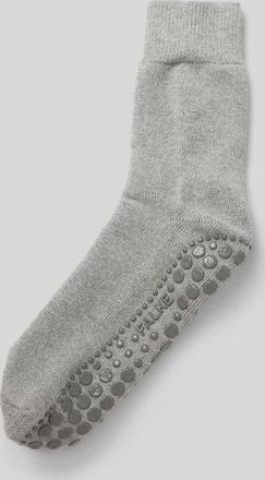 Falke Socken mit geripptem Abschluss in Hellgrau, Größe 39-42