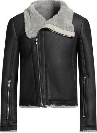 Rick Owens ROPA DE ABRIGO - Borreguito y pelo ecol&oacute;gico en YOOX.COM