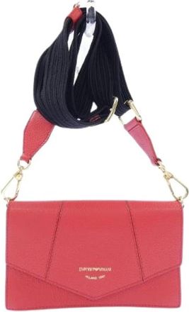 Armani Pre-owned Bag - Dames - Vintage Schoudertas - Rood - ONE Size - Vintage