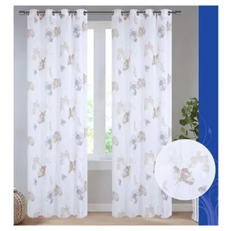 Trade Shop Trade Shop - Tenda Tullia Pannello Singolo Con 8 Borchie Porta Finestra Bastone 140x280 Cm