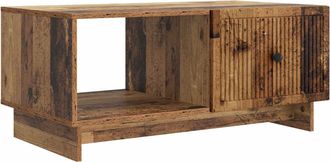 vidaXL Mesa De Caf&eacute; Madera Envejecida 90 X 50 X 40 Cm Vidaxl
