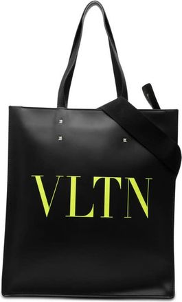 Valentino Pre-owned Valentino Calfskin Rockstud VLTN Tote Unisex GBAJ8Y2RHT3MLIIL