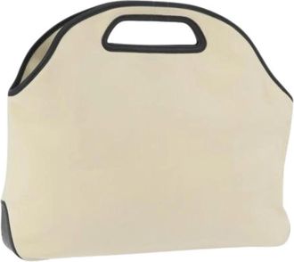 Loewe Pre-owned Tote Bag - Dames - Vintage Shopper - Beige - ONE Size - Leer - Vintage