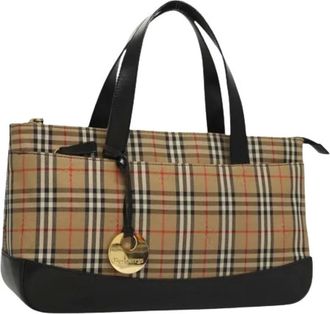 Burberry Pre-owned Handbags, female, Beige, Size: ONE SIZE Pre-owned Hand Bag