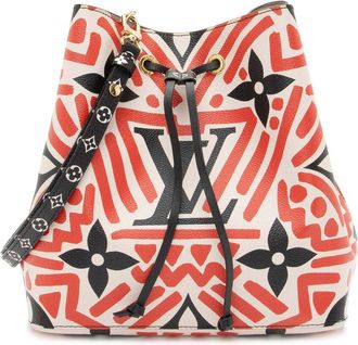 Louis Vuitton Black Monogram Crafty Limited Edition Neonoe Mm (Authentic Pre- Loved)