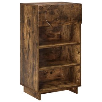 vidaXL Armario Zapatero 48 X 38 X 87,5 Cm Madera De Ingenier&iacute;a Vidaxl