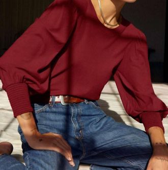 Nation Ltd Loren Tee In Curtain Call