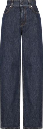 Fendi five-pockets jeans - Blauw