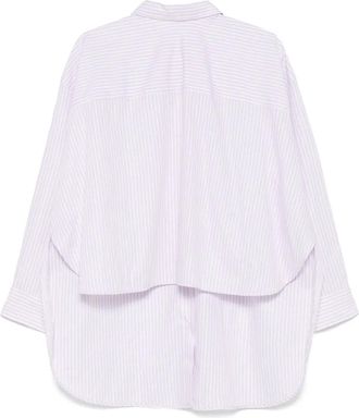 Victoria Beckham Camicia a righe - Viola