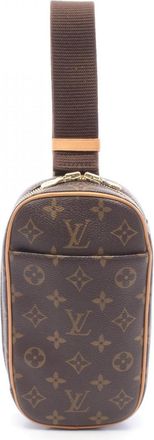 Louis Vuitton Brown Monogram Monogram Fanny Pack Sling Bag (Pre-Owned)