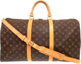 Louis Vuitton Brown Monogram Monogram Boston Bag (Pre-Owned)