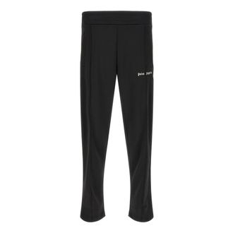 Palm Angels Heren, Broeken, Zwart, Maat: L