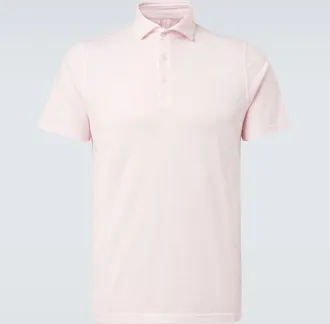 Fedeli Cotton jersey polo shirt