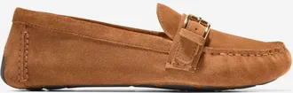 Cole Haan Womens Eileen Buckle Drivers - Brown Size 10.5