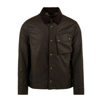 Belstaff Ground Jacket - Heren - Zomerjassen - Groen - M - Katoen - Jassen