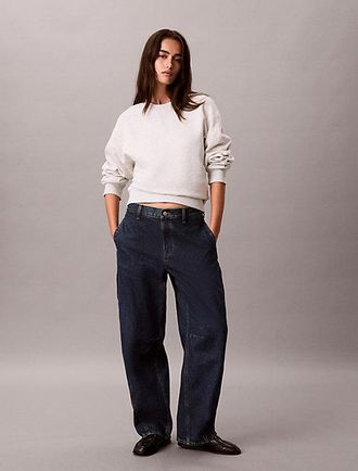 Calvin Klein Relaxed Cargo Barrel Jeans