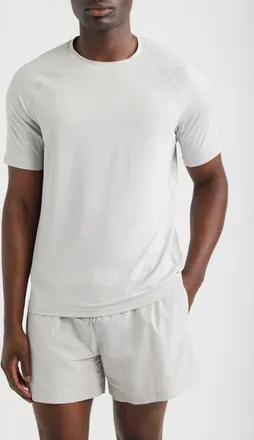 Zella Endurance Performance T-Shirt in Grey Vapor at Nordstrom, Size Xx-Large
