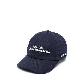 Sporty & Rich Logo-embroidered Baseball Cap