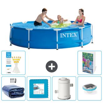 Intex Piscina Con Estructura Redonda - 305x76 Cm - 7-piezas S152