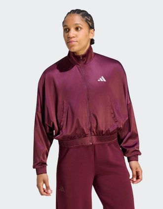 adidas adidas Performance - Tennis Climacool - Giacca coprispalle color granata-Rosso