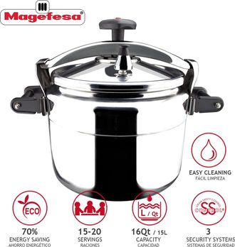Magefesa Olla Presion Chef 15 L