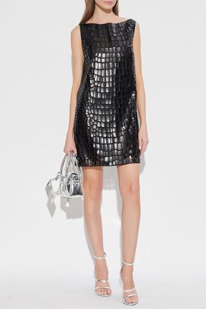 Dsquared2 Silk Dress, Womens, Black