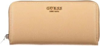 Guess Accessoires, Dames, Beige, ONE Size, Amorette Portemonnee met ritsluiting