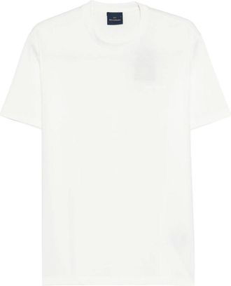 Paul & Shark White Crew Neck T-Shirts