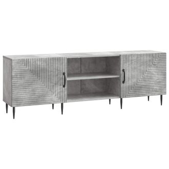 vidaXL Mueble De Tv Gris Hormig&oacute;n 150 X 31 X 50 Cm Vidaxl