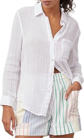 Rails Ellis Button-Down Long-Sleeve Solid Shirt