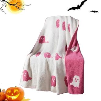 OEM Mantas De Halloween De Winysin Y Mantas Blancas De Halloween, Chales Y Mantas Con Estampado De Cupcakes, Mantas De Franela Extrasuaves
