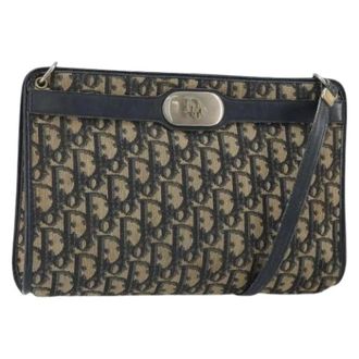 Dior Pre-owned Trotter Canvas Shoulder Bag - - Pre-owned - Donna - Multicolore - ONE SIZE