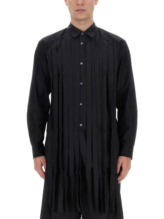 Comme Des Gar&ccedil;ons Fringed Shirt