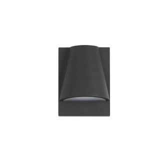 Forlight Kala - Aplique De Pared Exterior Gu10 Para Terraza Y Jard&iacute;n. L&aacute;mpara De Pared Ip44 De Color Gris Urbano Antracita - Forlight