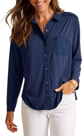 Tommy Bahama Button-Up Shirt in Coastline at Nordstrom, Size X-Small