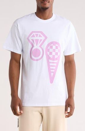 Icecream Checkers Graphic T-Shirt in White at Nordstrom Rack, Size Xxx-Large