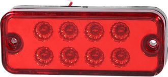 OEM Adecuado Para Kits De Luces De Posici&oacute;n Laterales De 6 U 8 Led, Apto Para Remolques De Camiones, 12 V, Disponible En Rojo, Blanco, Azul Y Verde